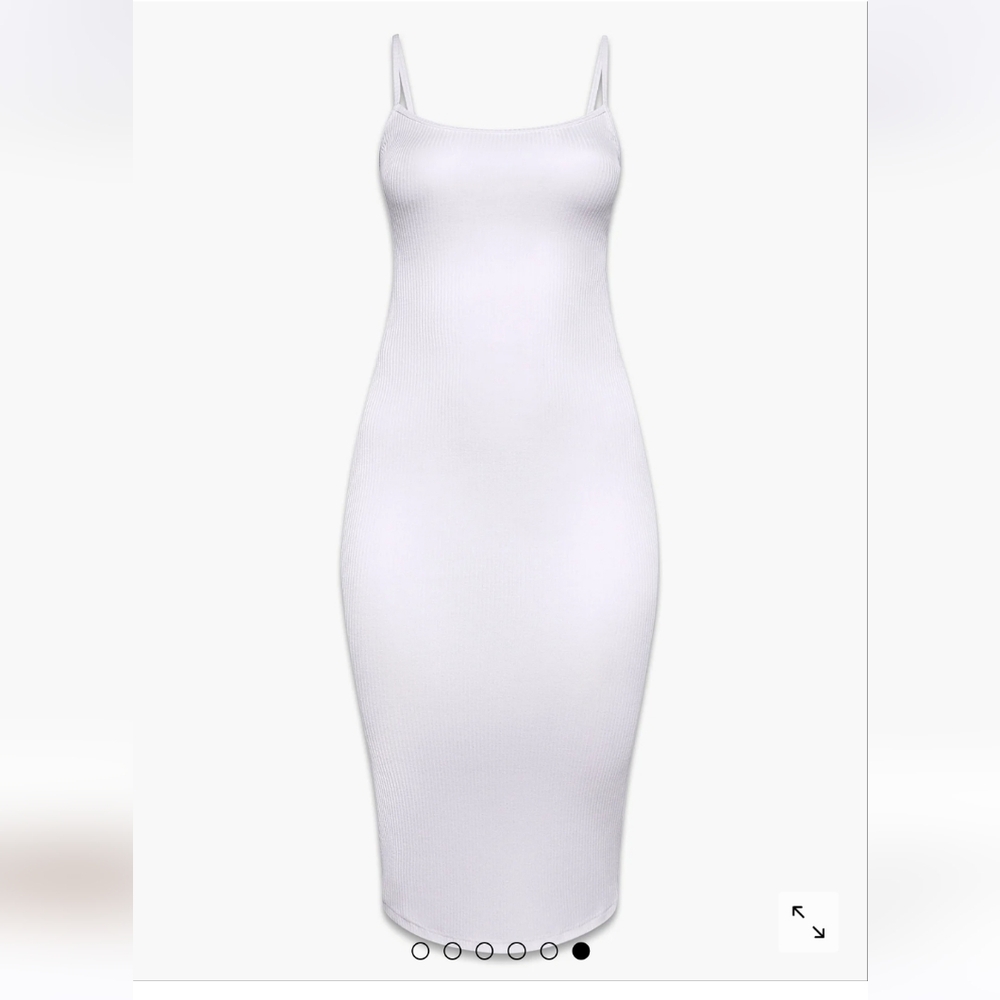 Essential Rib Midi Dress - Picture 3 of 3